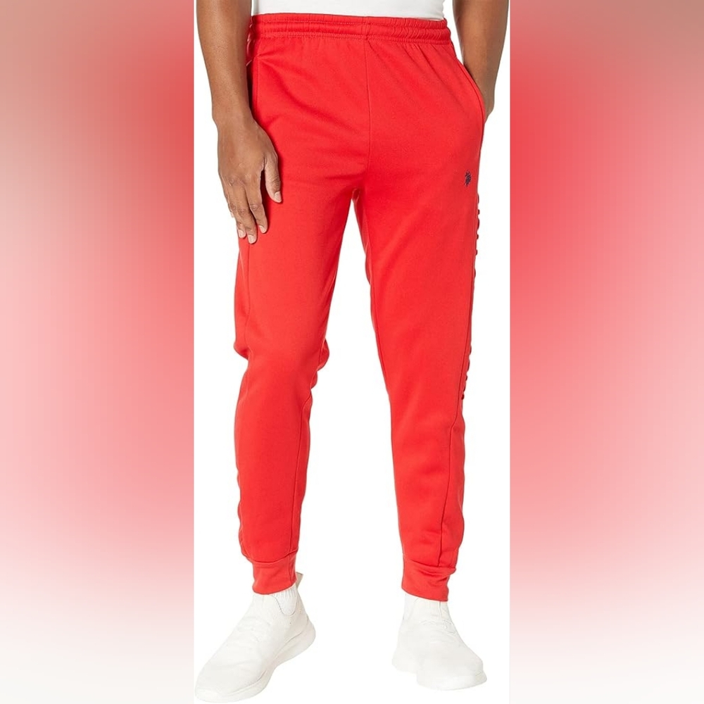 US Polo Assn. Red Sweatpants Joggers Lounge Pants Size XXL